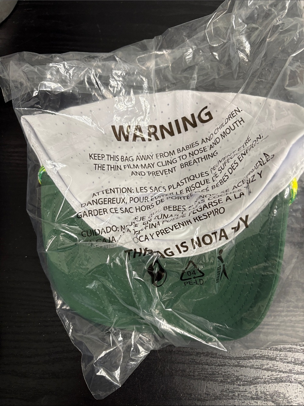 SHANK IT Green and White Rope one size fits most - Brand New with Tags - Picture 4 of 6